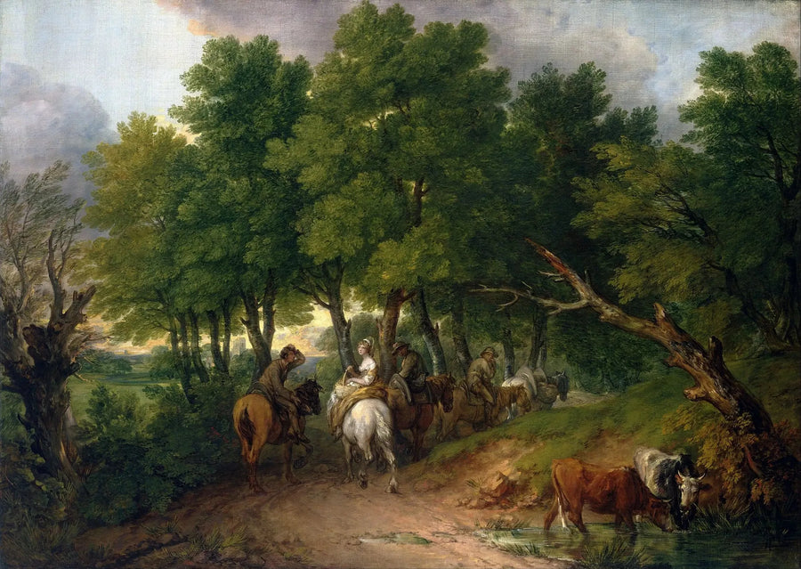 Pazar Yolu - Thomas Gainsborough