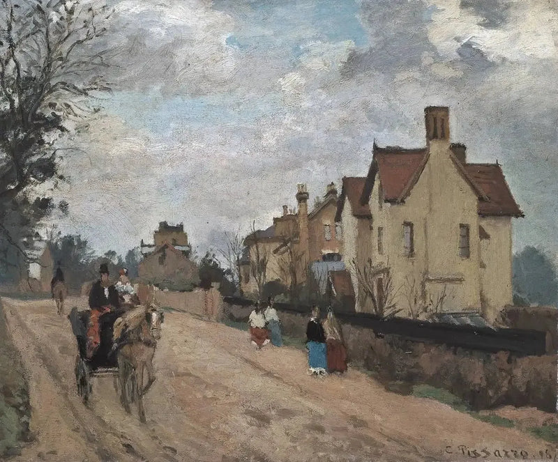 Upper Norwood Caddesi - Camille Pissarro