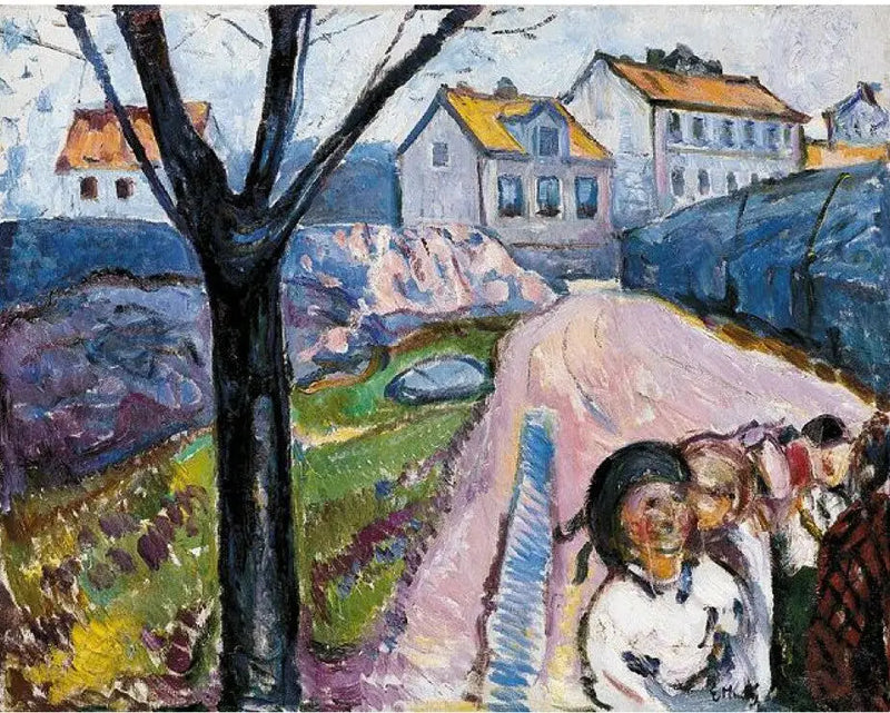 Kragerø Caddesi - Edvard Munch
