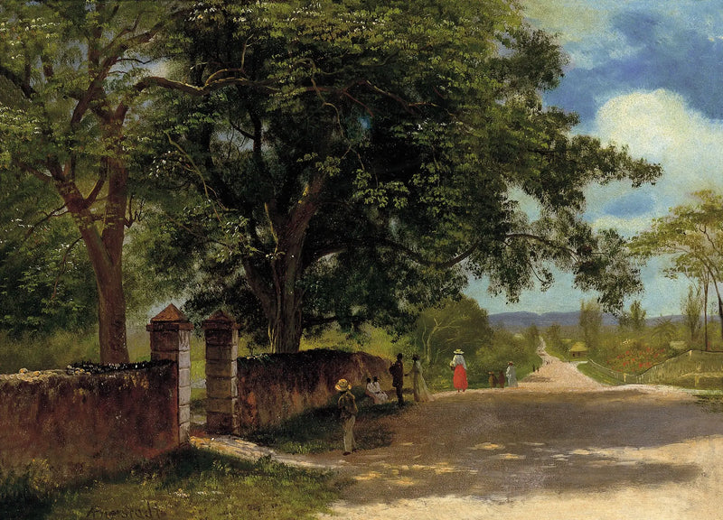 Nassau Caddesi - Albert Bierstadt
