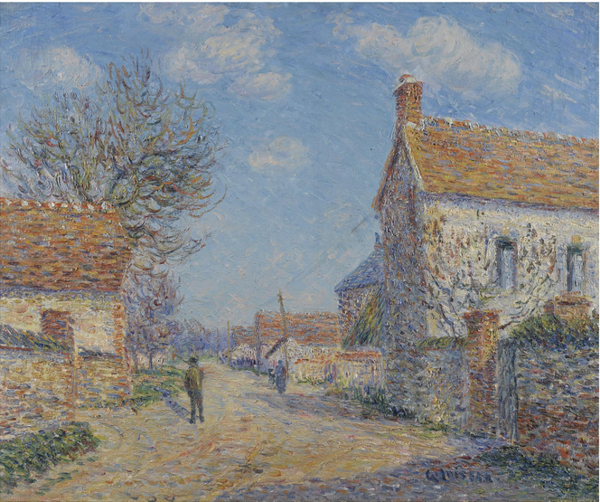 RUE DE SAINT CYR, GÜNEŞ - Gustave Loiseau