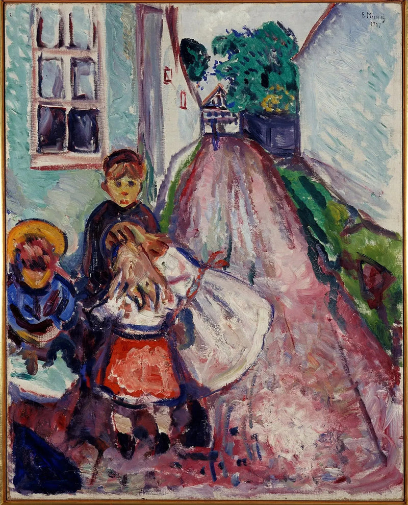 Warnemünde Caddesi - Edvard Munch