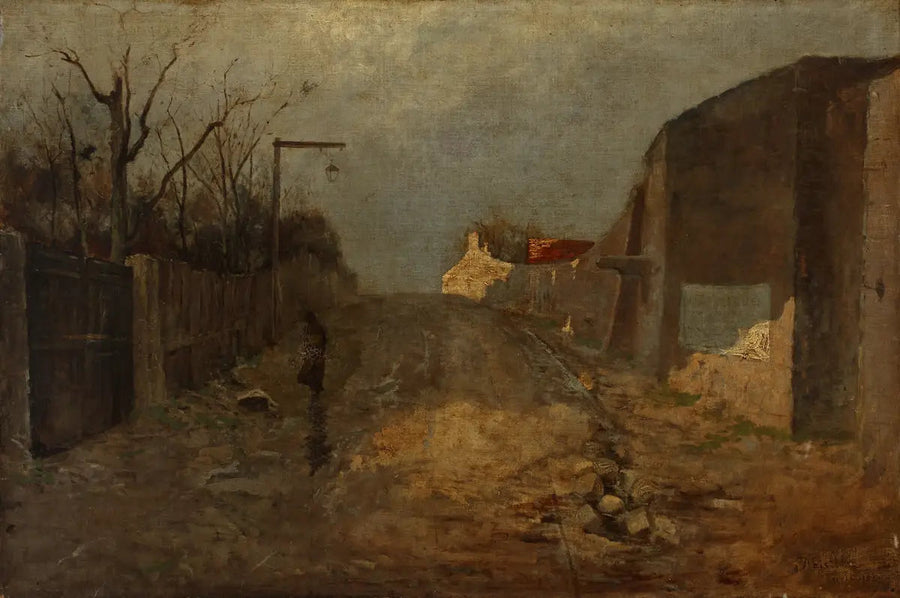 Buttes Caddesi (Montmartre) - James Abbott McNeill Whistler