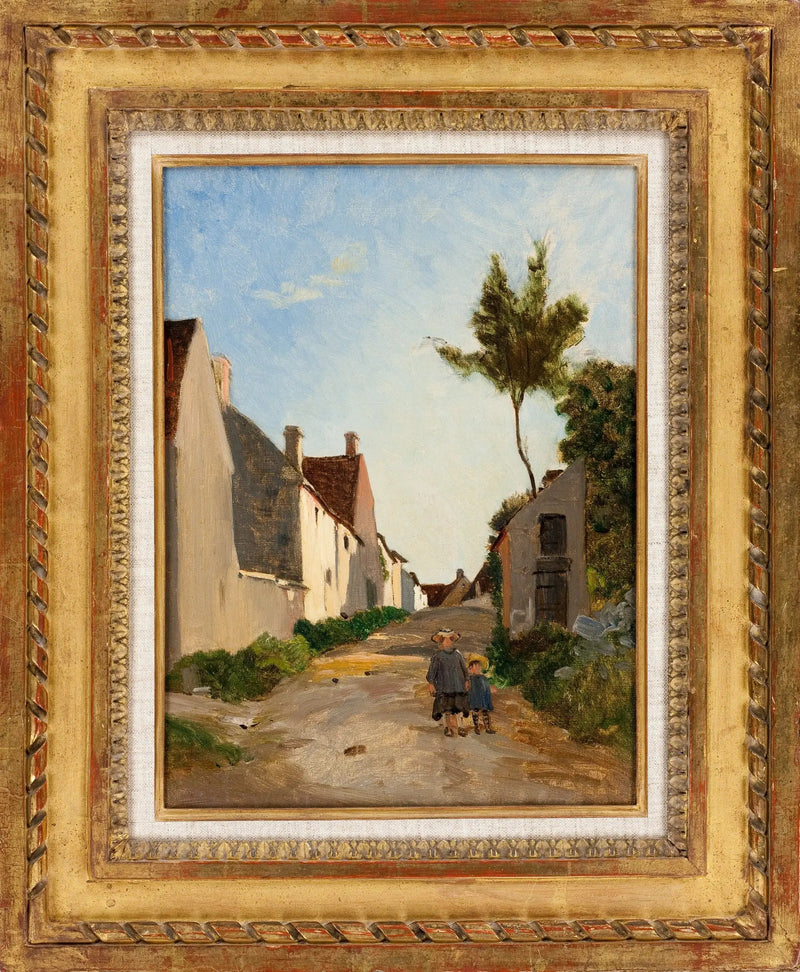 Köy Caddesi, Chailly - Frédéric Bazille