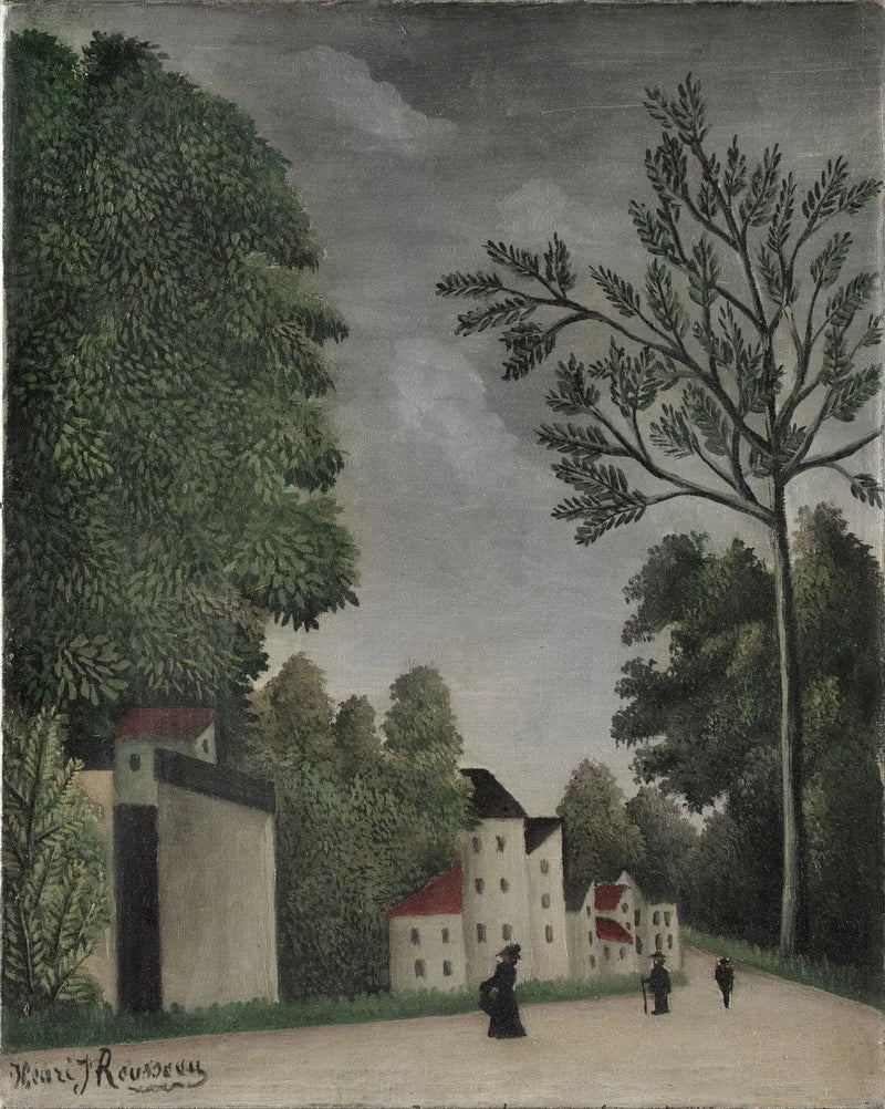 Köy Sokağı - Henri Rousseau