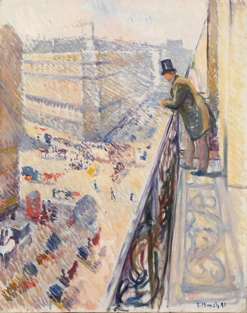 Lafayette Caddesi - Edvard Munch