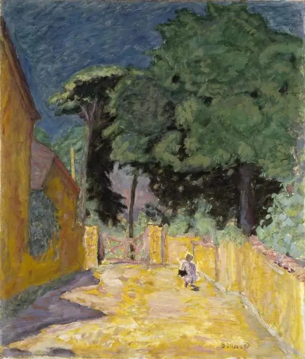 Vernonnet Sokağı [Ruelle à Vernonnet] - Pierre Bonnard