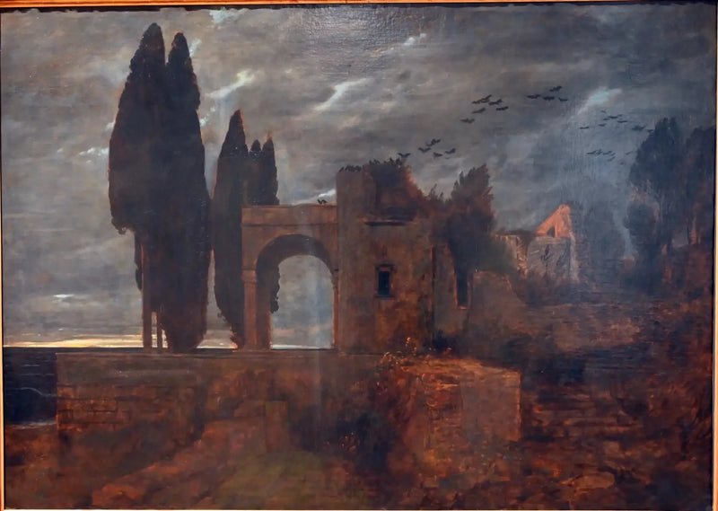 Deniz Kenarında Villa Harabesi - Arnold Böcklin
