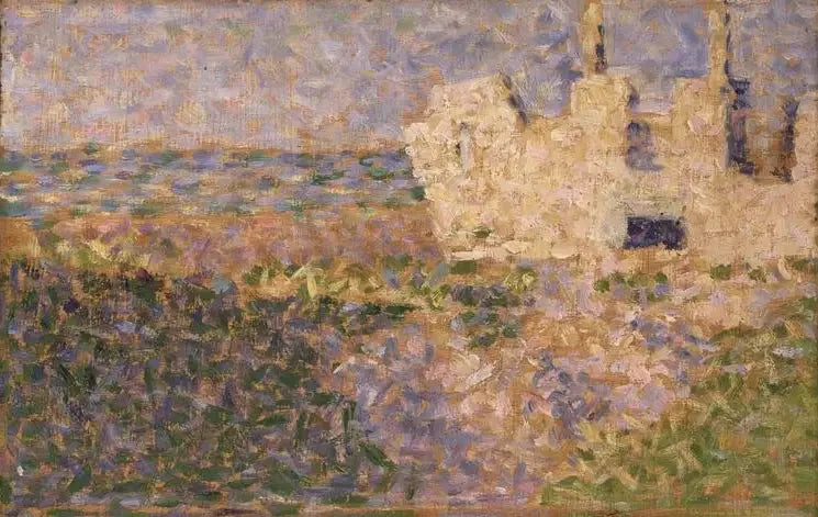 Grandcamp'taki Harabeler - Georges Seurat