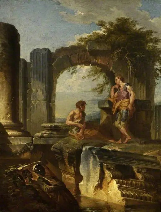 Ruines avec figures - Giovanni Paolo Panini - Alpha Reproduction