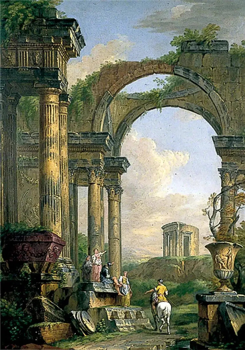 Klasik Harabeler - Giovanni Paolo Panini