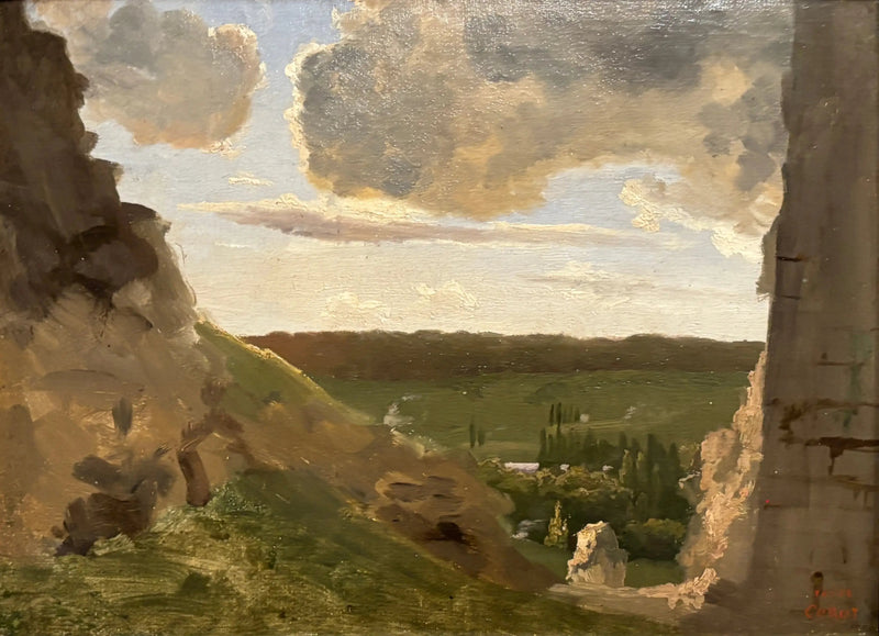 Ortaçağ Harabeleri - Jean-Baptiste Camille Corot