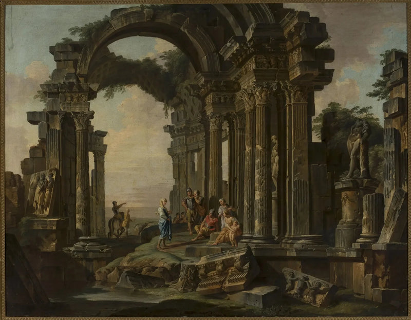 Roma Harabeleri - Giovanni Paolo Panini