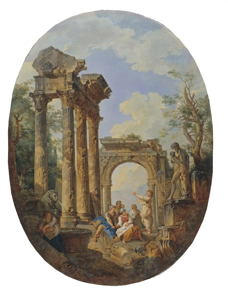 Roma Harabeleri - Giovanni Paolo Panini