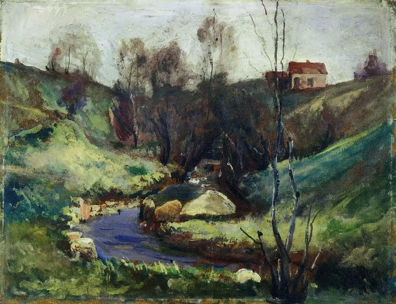 Bahar'da Dere - Edvard Munch