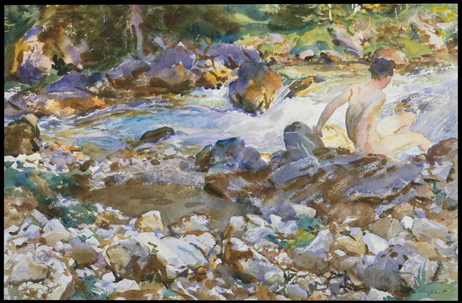 Dağ Deresi - John Singer Sargent