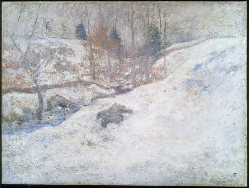 Kışta Dere - John Henry Twachtman