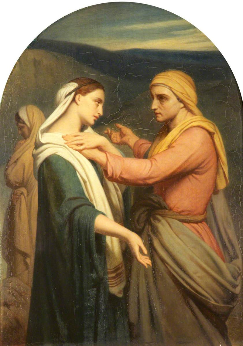 Ruth ve Naomi - Ary Scheffer