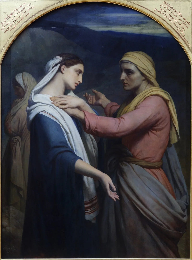 Ruth ve Noémi, 1855 - Ary Scheffer