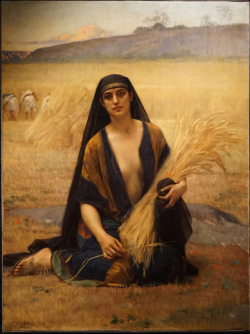 Booz tarlalarında parıldayan Ruth - Alexandre Cabanel