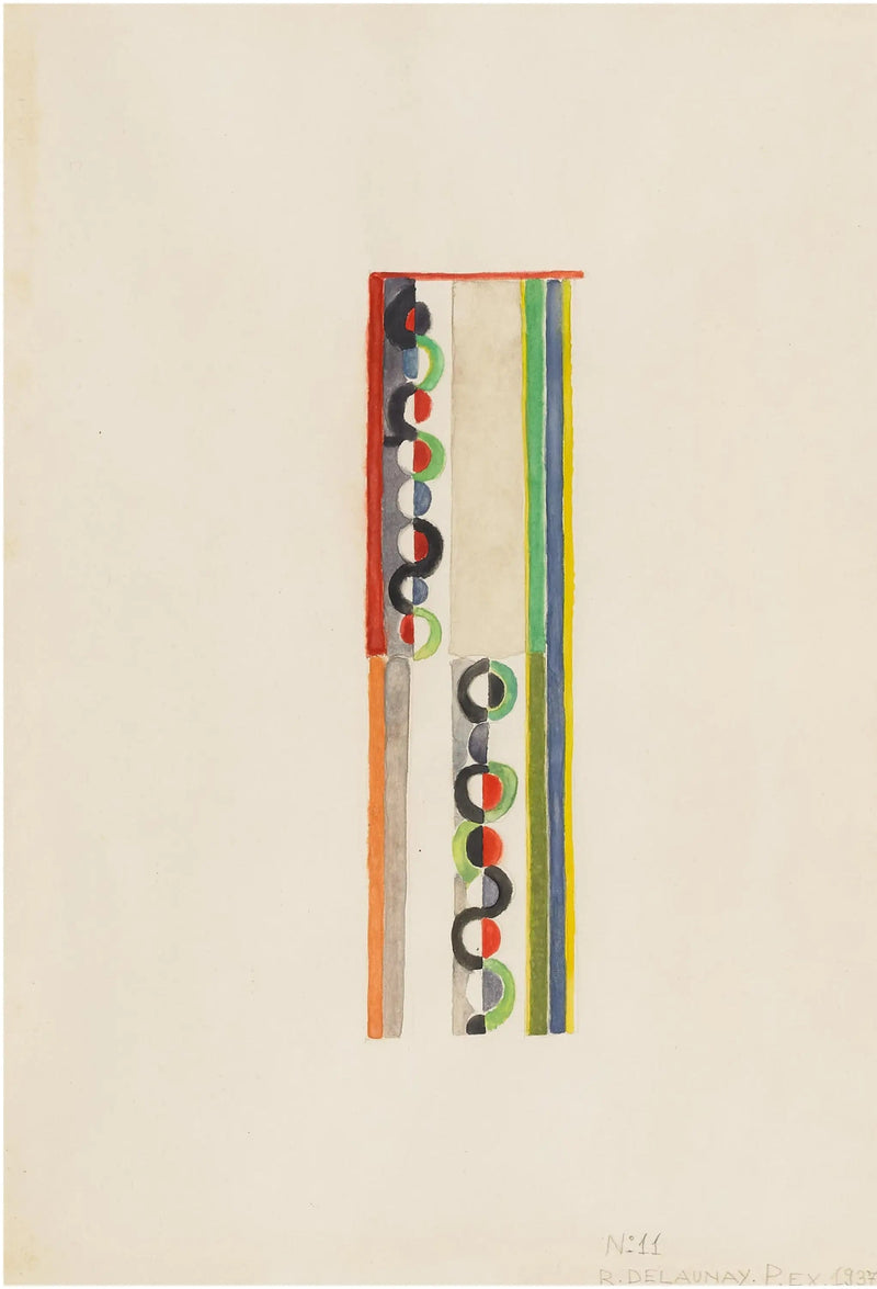 Renkli ritim - Robert Delaunay