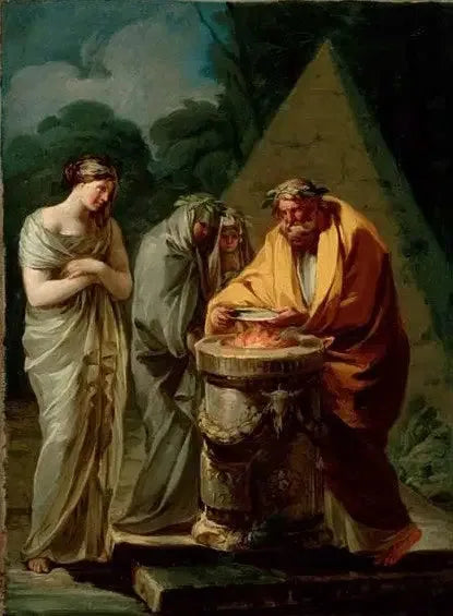 Vesta'ya Kurban - Francisco de Goya