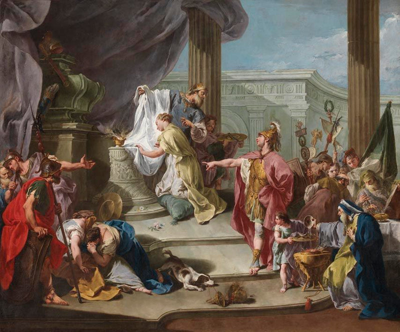 Polyxène'nin Kurbanı - Giovanni Battista Pittoni