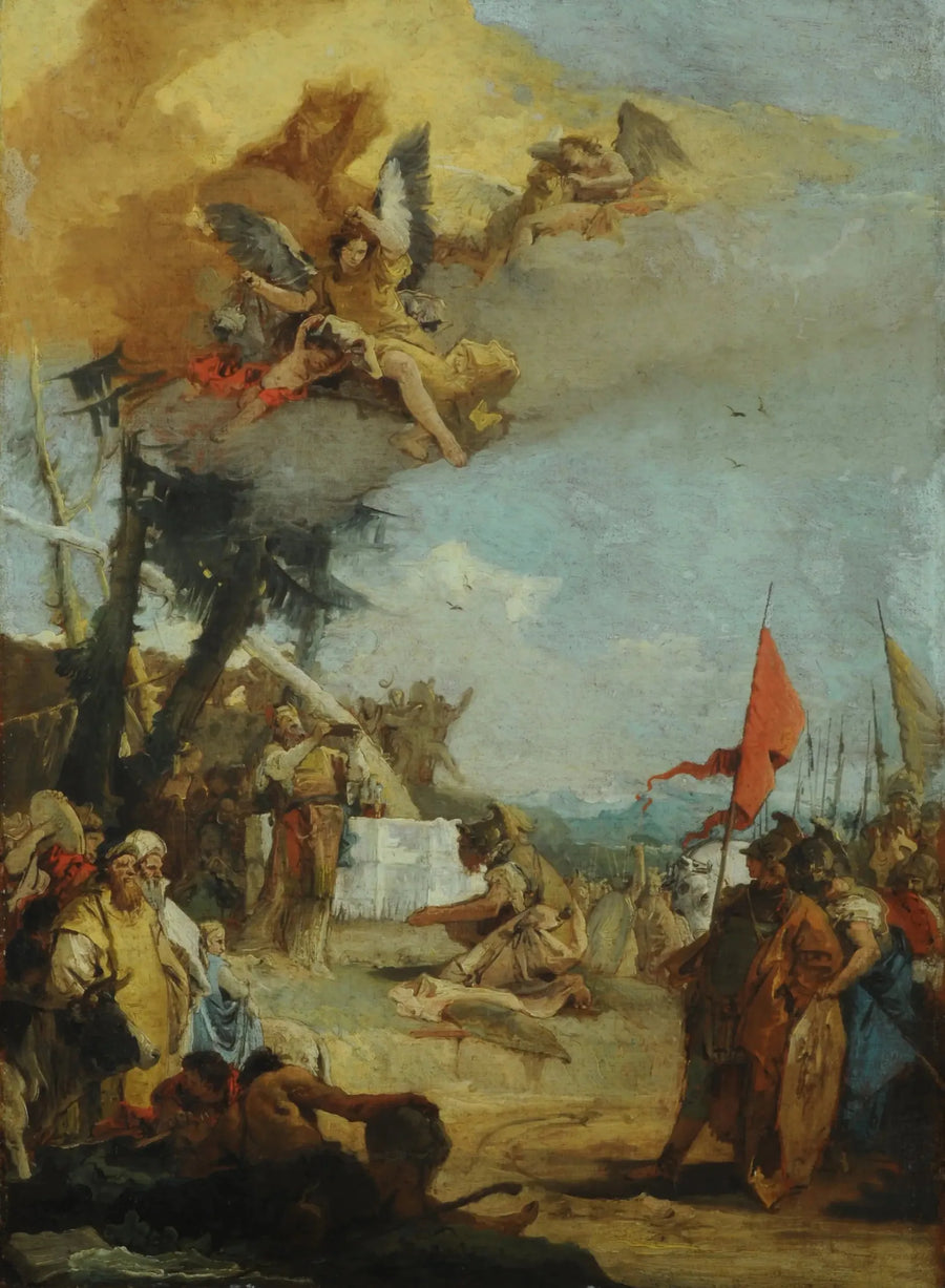 Melkisédek Kurbanı - Giovanni Battista Tiepolo