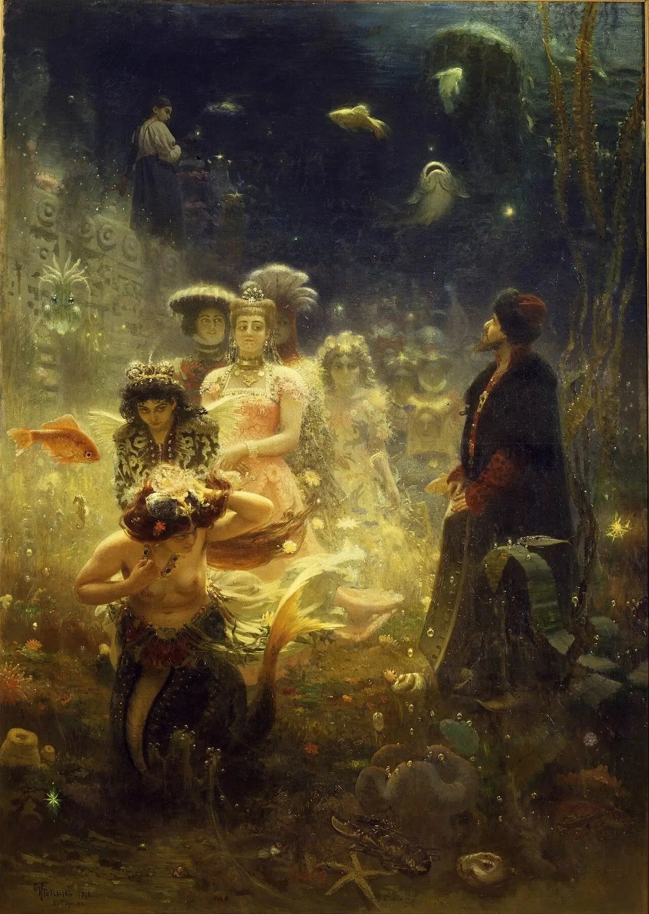 Sadko - Ilya Repin - Alpha Reproduction