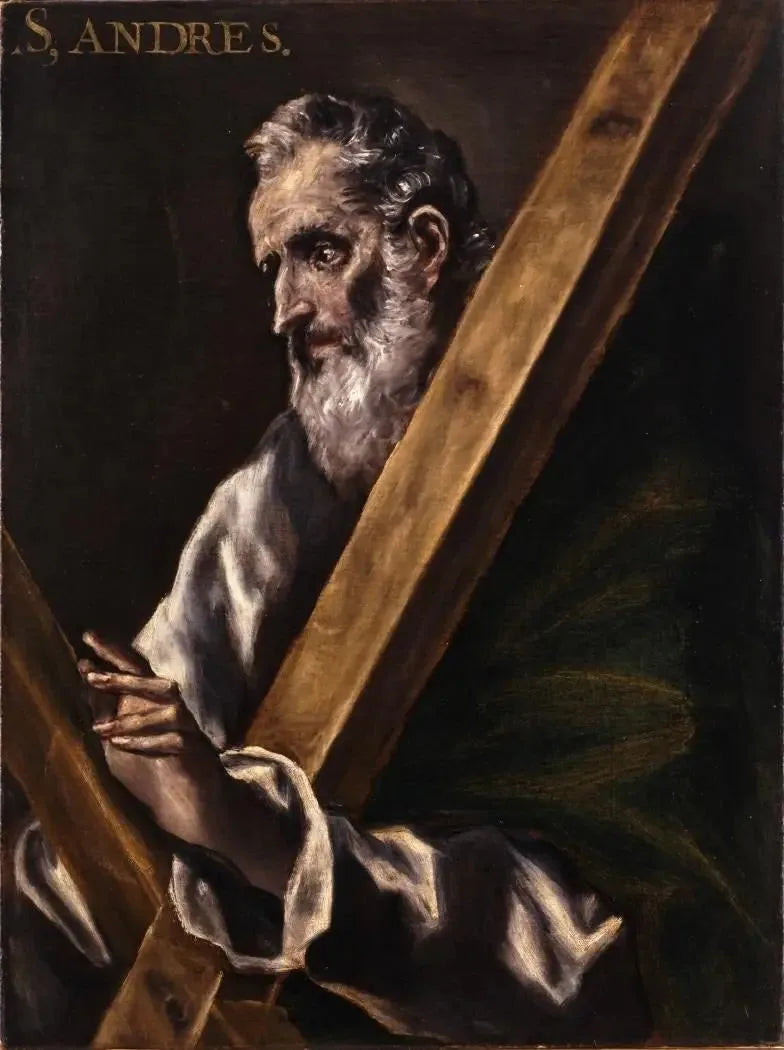 Saint-André - El Greco image 1 copie peinte à la main à l’huile
