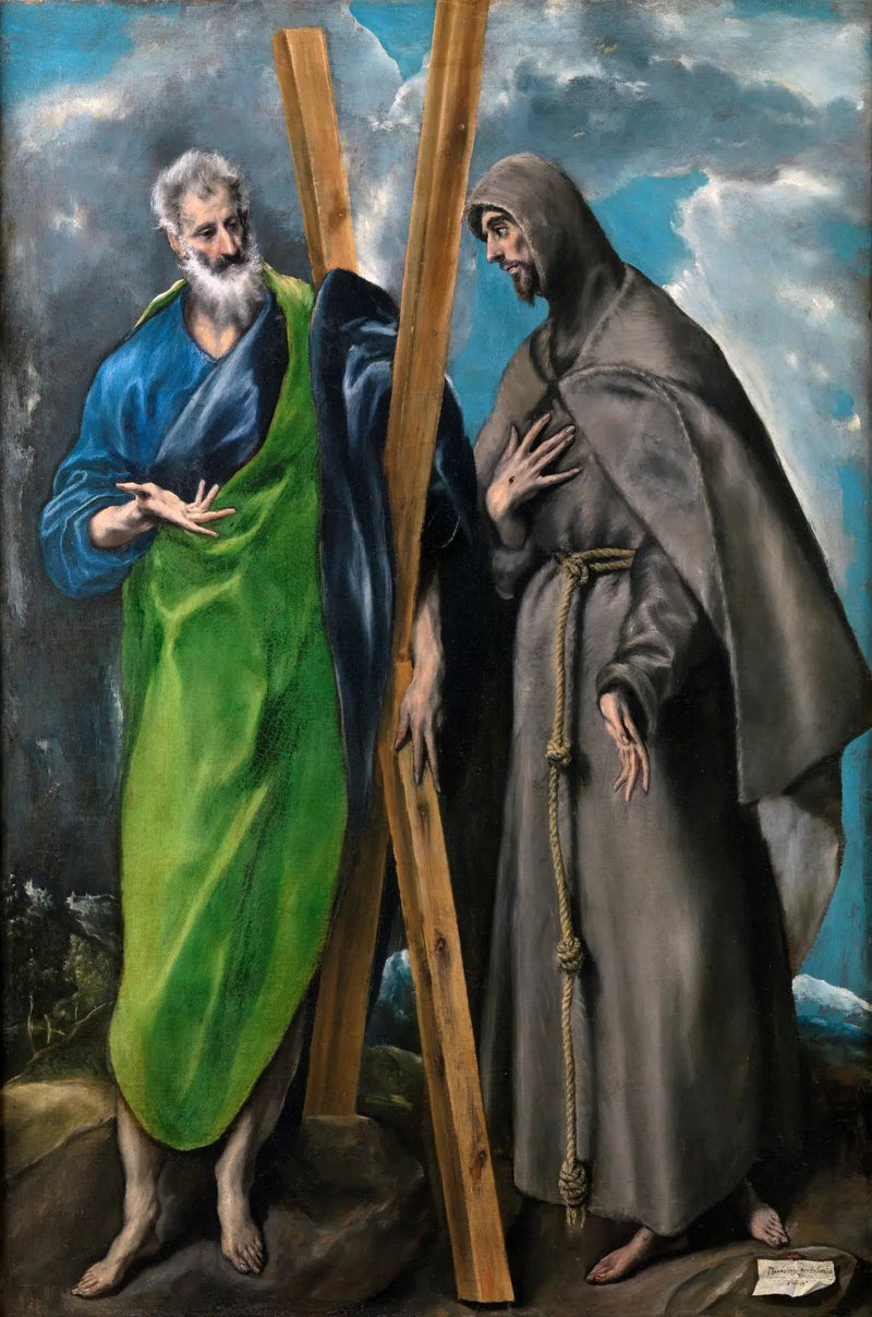 Aziz Andreas ve Aziz François - El Greco