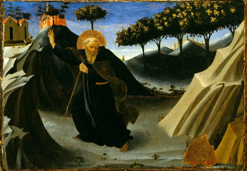 Aziz Antoine Rahib Altın Ayini Kaçınıyor - Fra Angelico