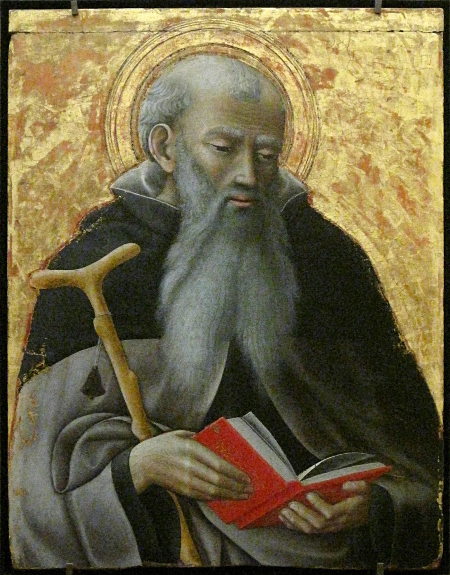 Saint Antoine keşiş - Osservanza Ustası