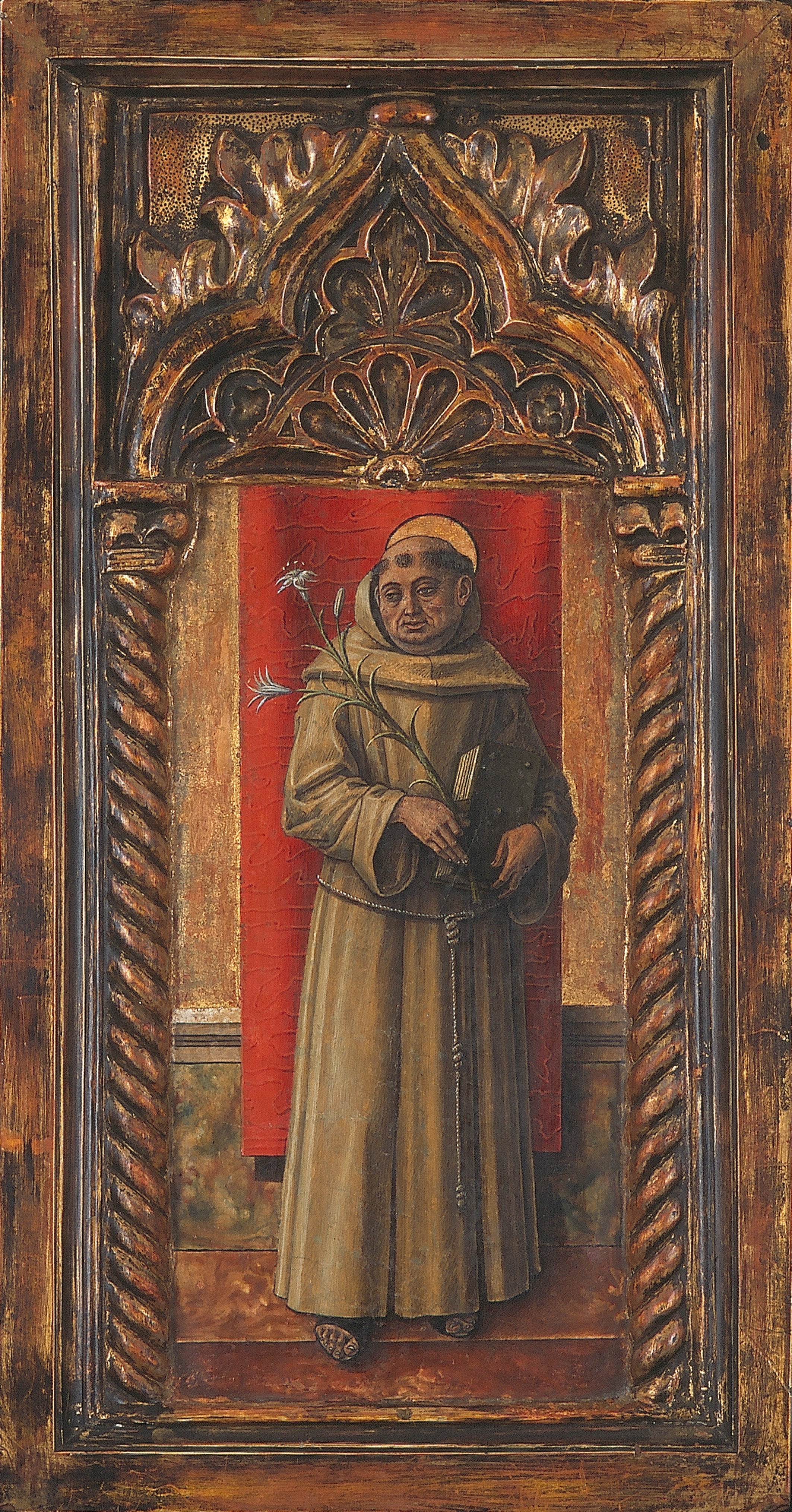 Saint Antoine de Padoue - Carlo Crivelli
