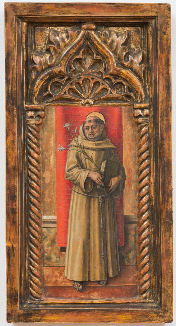Saint Antoine de Padoue - Carlo Crivelli