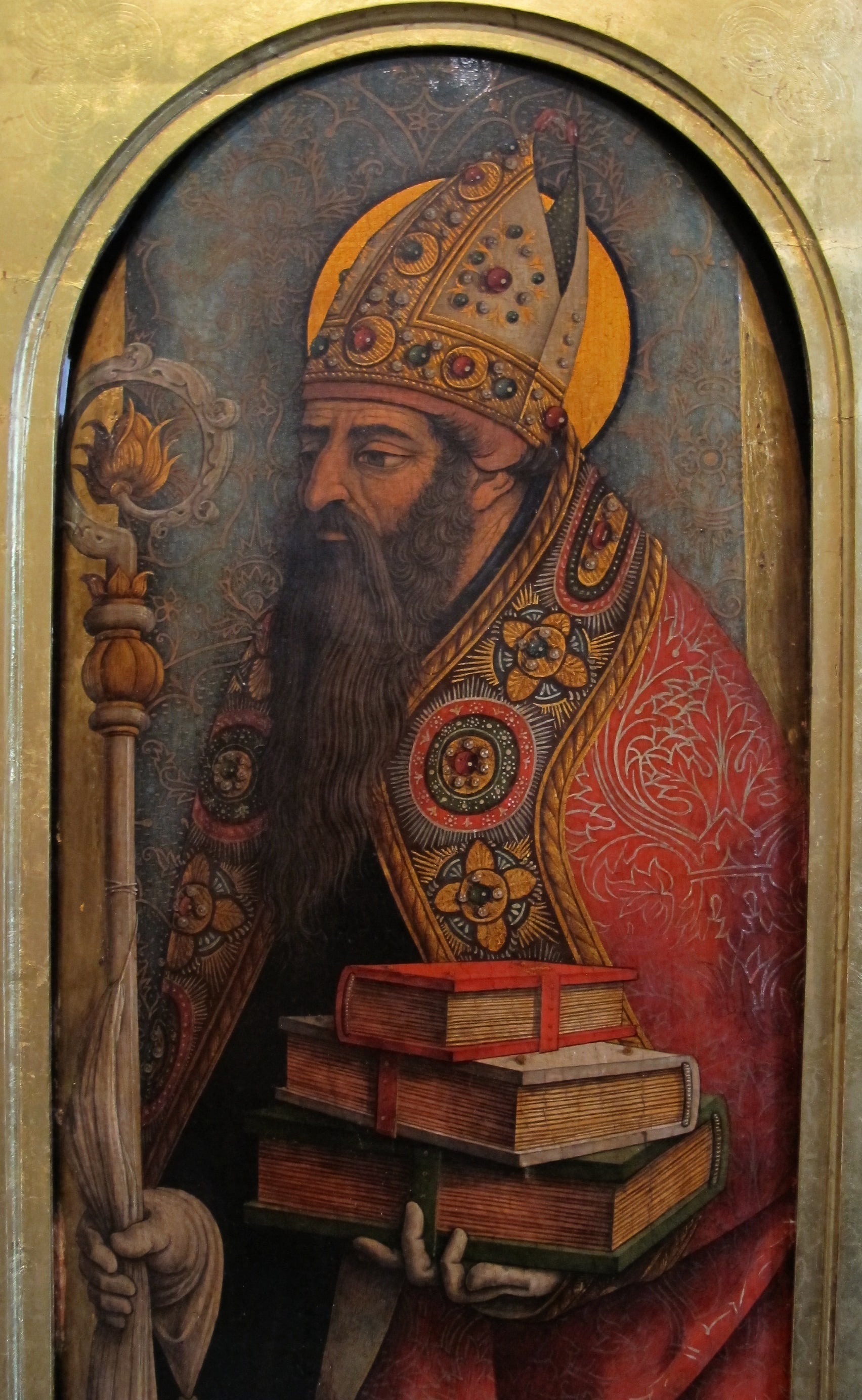 Saint Augustin - Carlo Crivelli