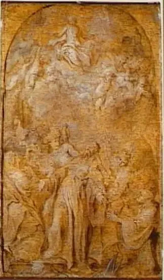 Aziz Augustin Üçleme'yi Düşünür - Antoine van Dyck