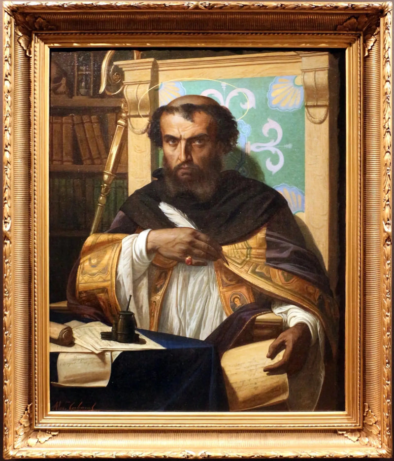 Aziz Augustin ofisinde - Alexandre Cabanel