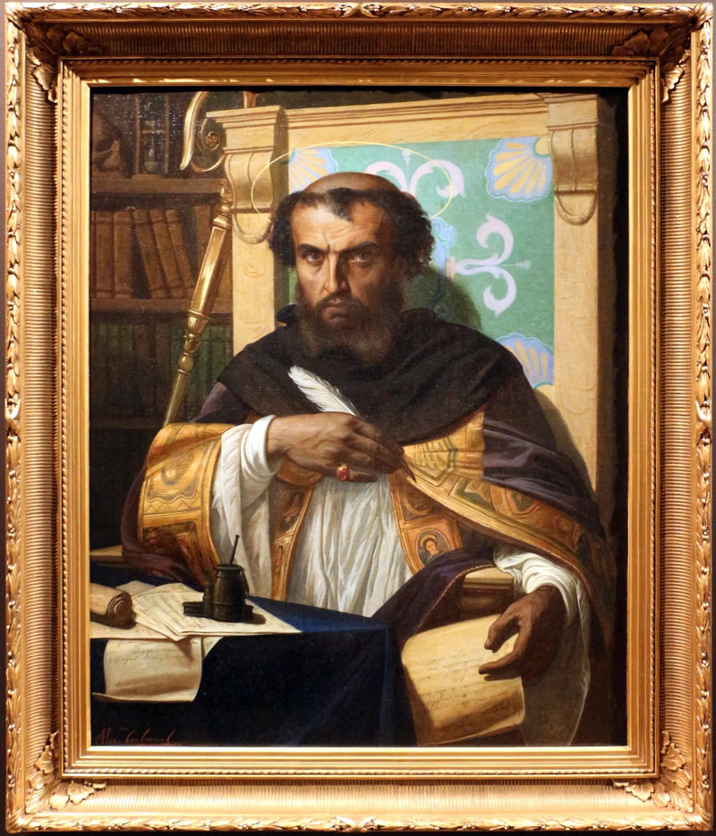 Aziz Augustin ofisinde - Alexandre Cabanel