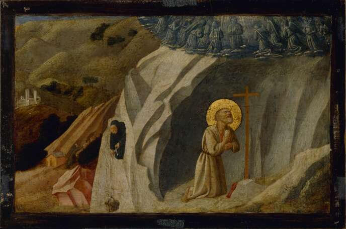 Saint Benoît à Subiaco - Fra Angelico