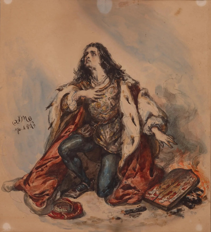 Saint Kazım - Polonyalı veliaht prens - Jan Matejko