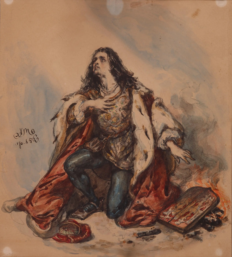 Saint Kazım - Polonyalı veliaht prens - Jan Matejko