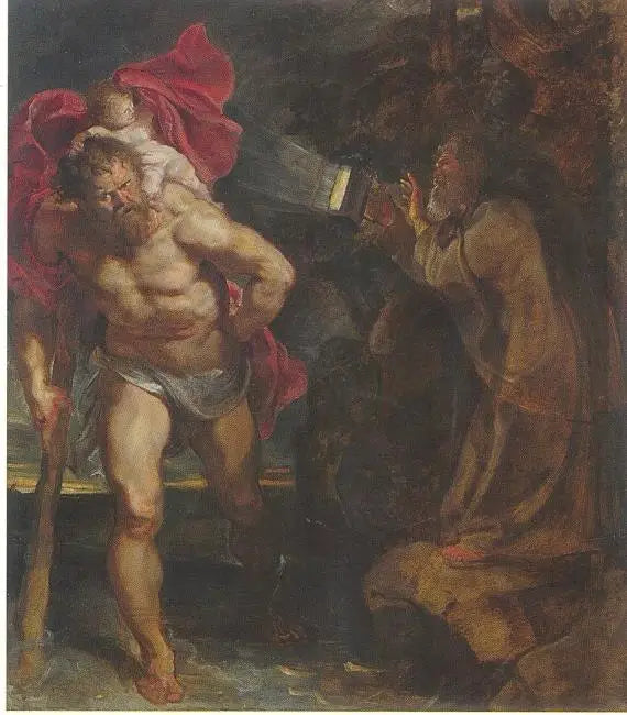 Aziz Christopher ve Çörekçi - Peter Paul Rubens
