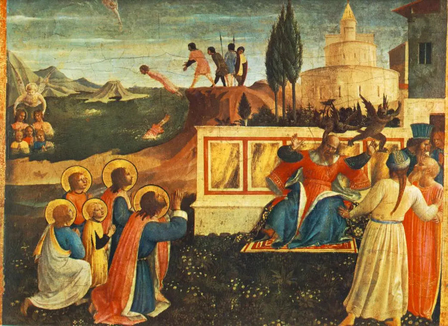 Saint Côme ve Saint Damien Kurtarılmış - Fra Angelico