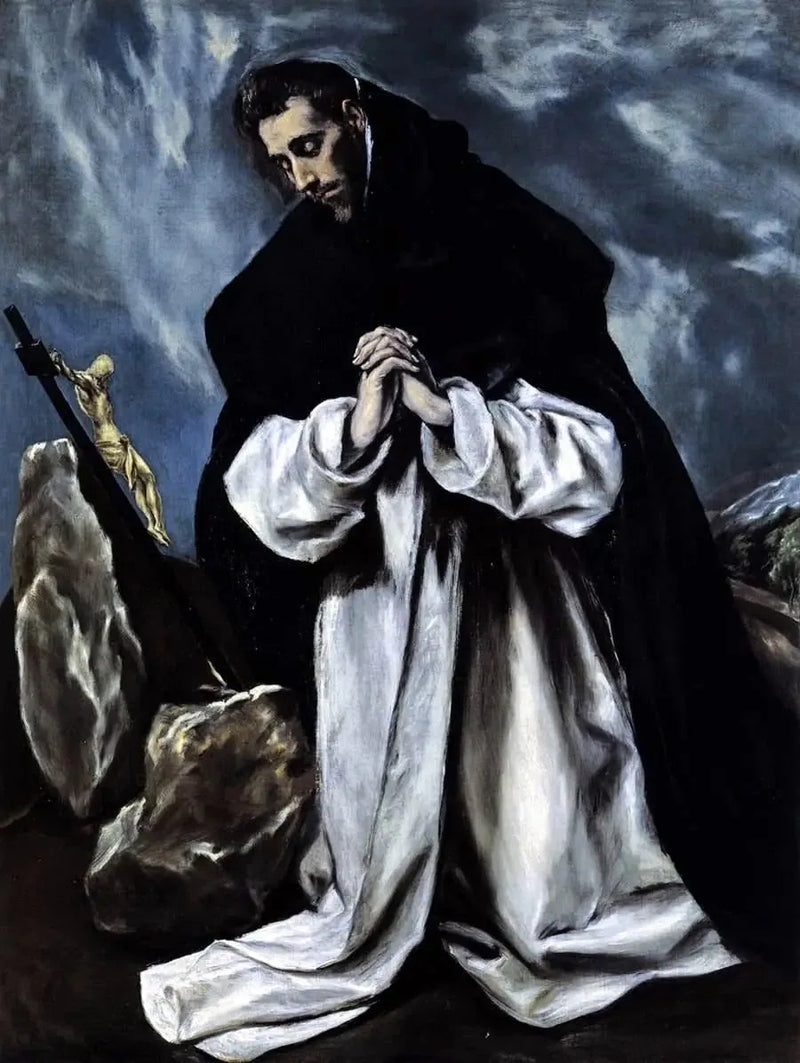 Saint Dominique Dua Ediyor - El Greco