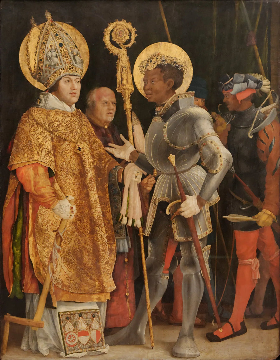 Saint Érasme ve Saint Maurice - Matthias Grünewald