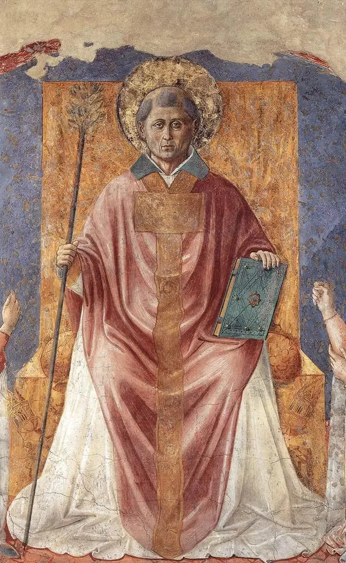 Saint Fortunat İntronize Edildi - Benozzo Gozzoli