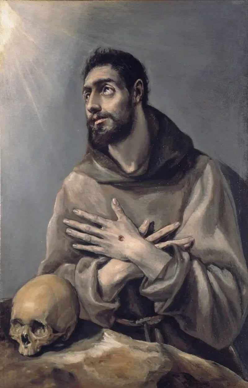 Aziz Fransisko İlahi Coşku İçinde - El Greco