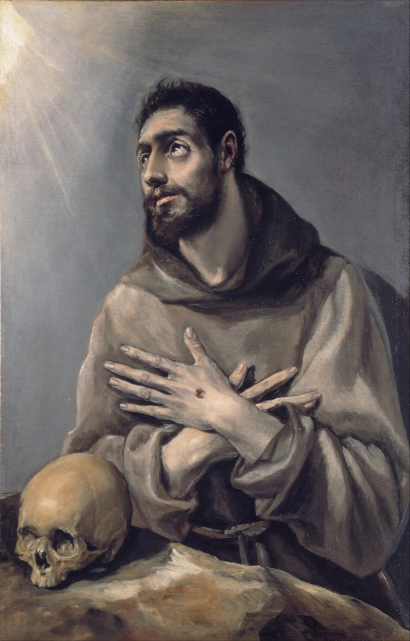 Aziz Fransisko İlahi Coşku İçinde - El Greco