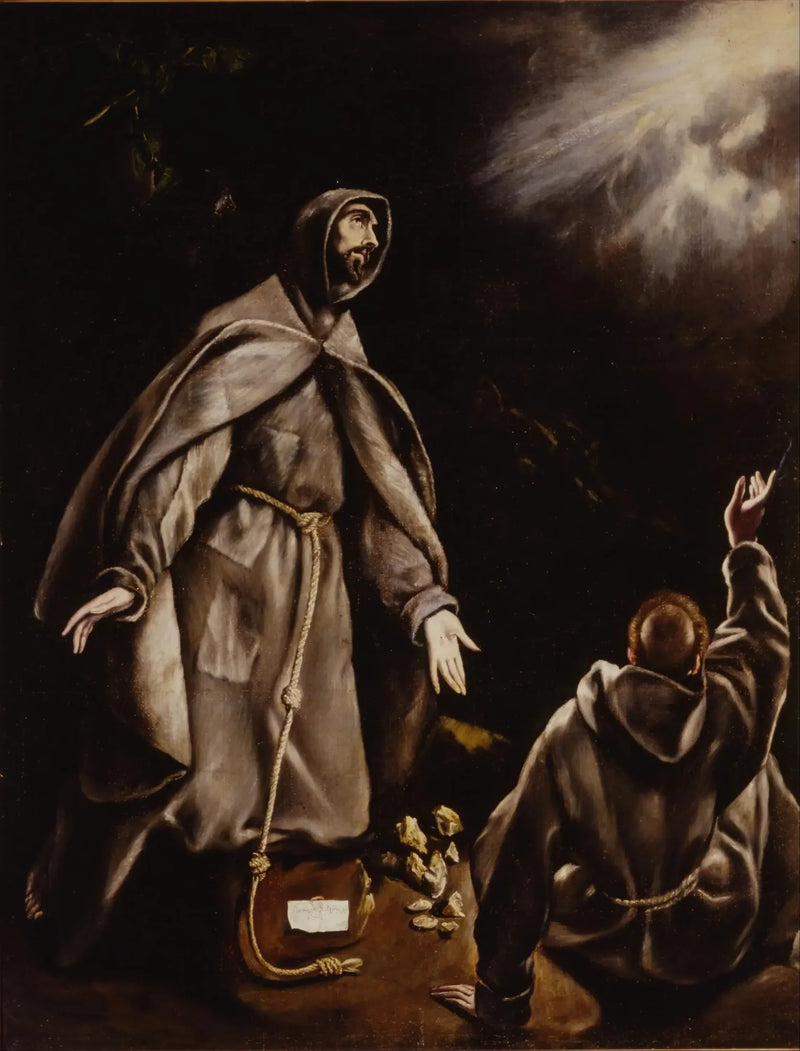 Aziz Fransisko coşku içinde - El Greco
